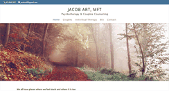 Desktop Screenshot of jacobarttherapy.com
